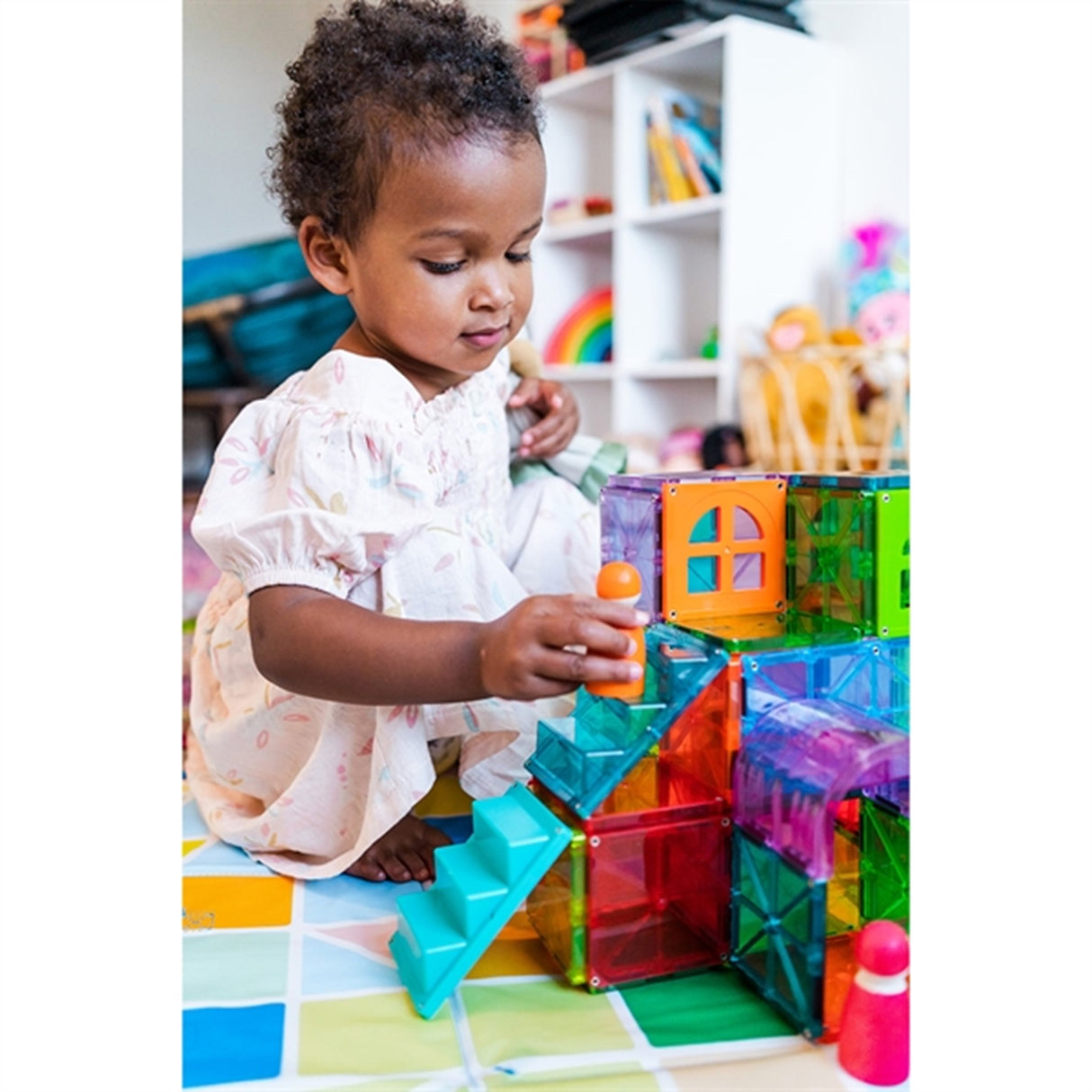 Magna-Tiles® Metropolis - Magnetsæt 110 Dele