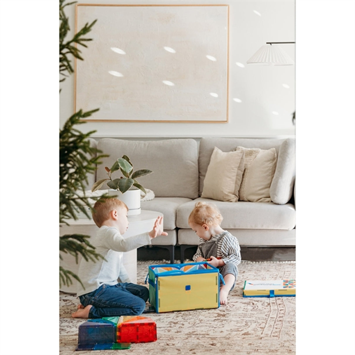 Magna-Tiles® Opbevaringskasse og Legetæppe