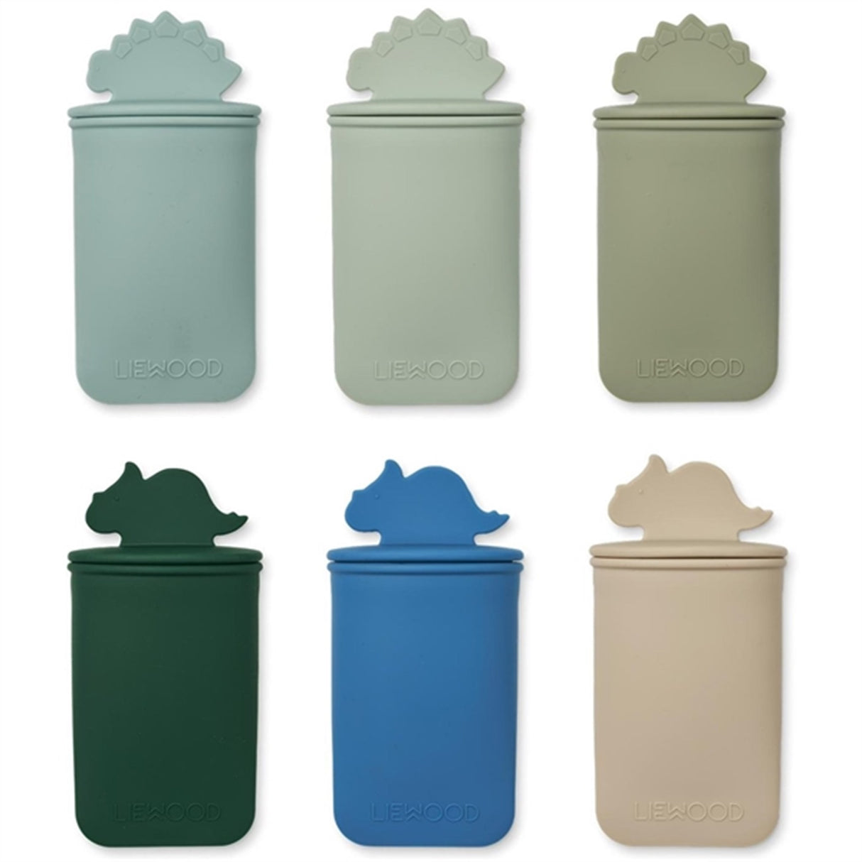 Liewood Malik Dino Mini Isforme 6-Pak Ice Blue Multi Mix