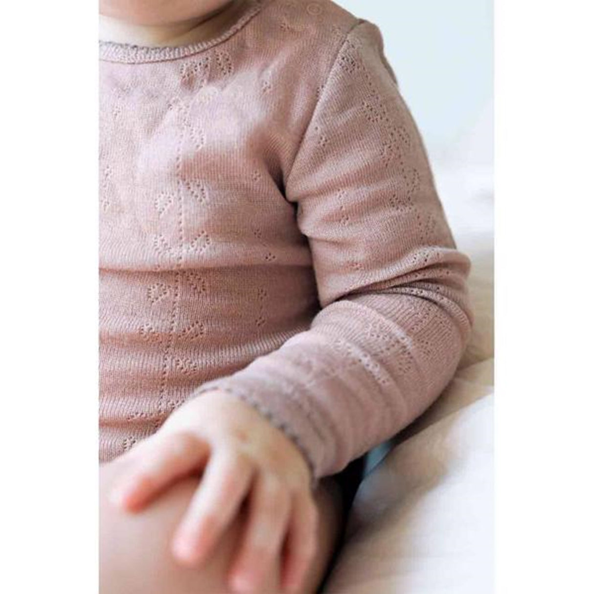 MarMar Wool Pointelle Burnt Rose Benedikte Body