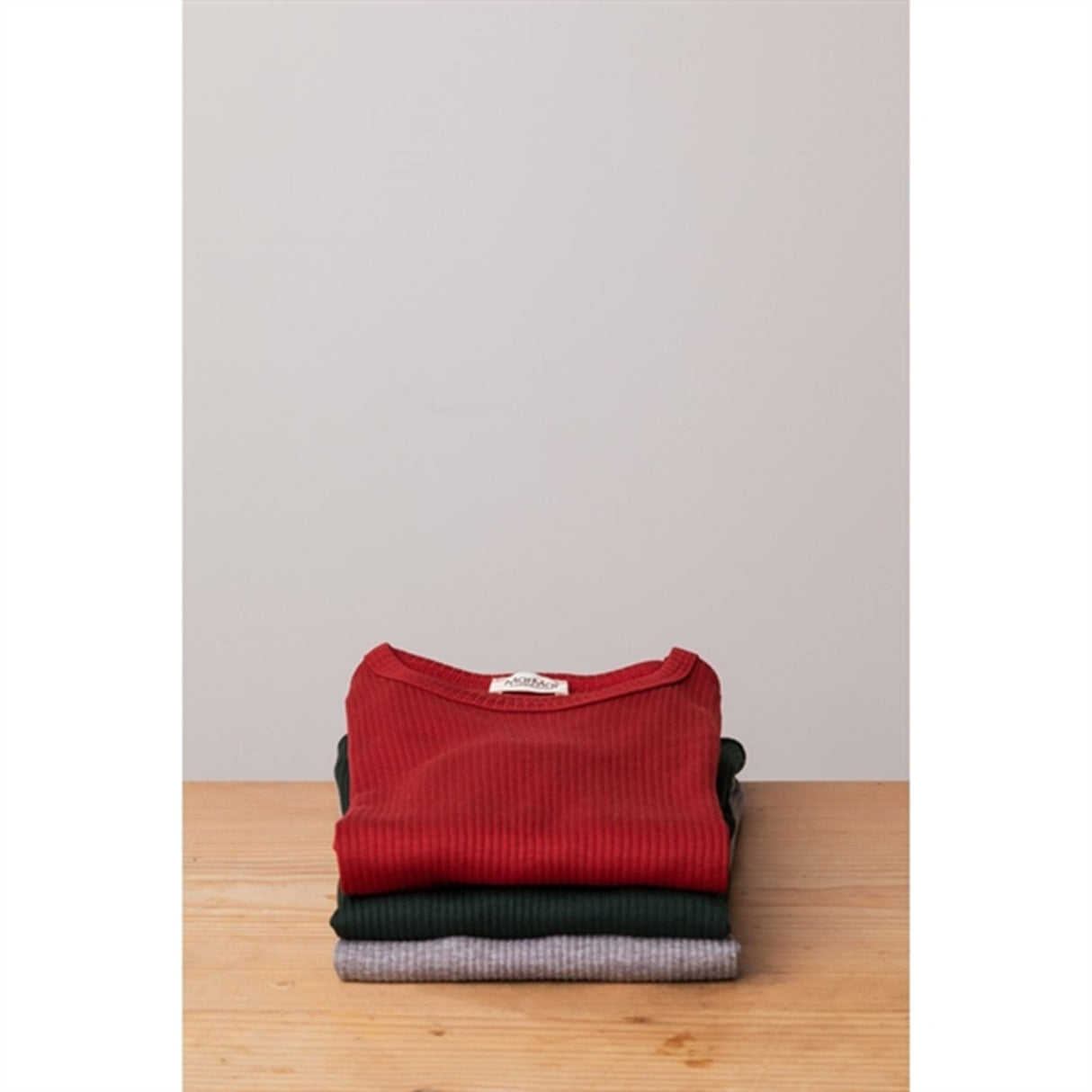 MarMar Modal Hibiscus Red Plain Bluse