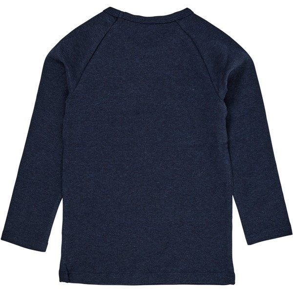 Copenhagen Colors Navy Melange Bluse
