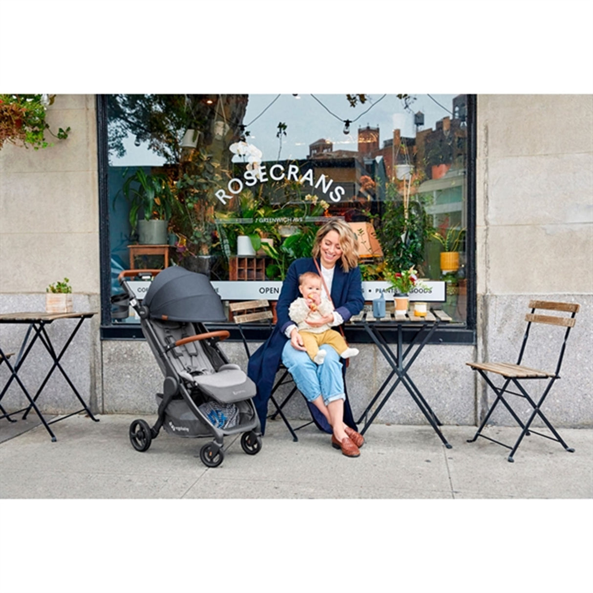 Ergobaby Metro+ Deluxe Klapvogn London Grey