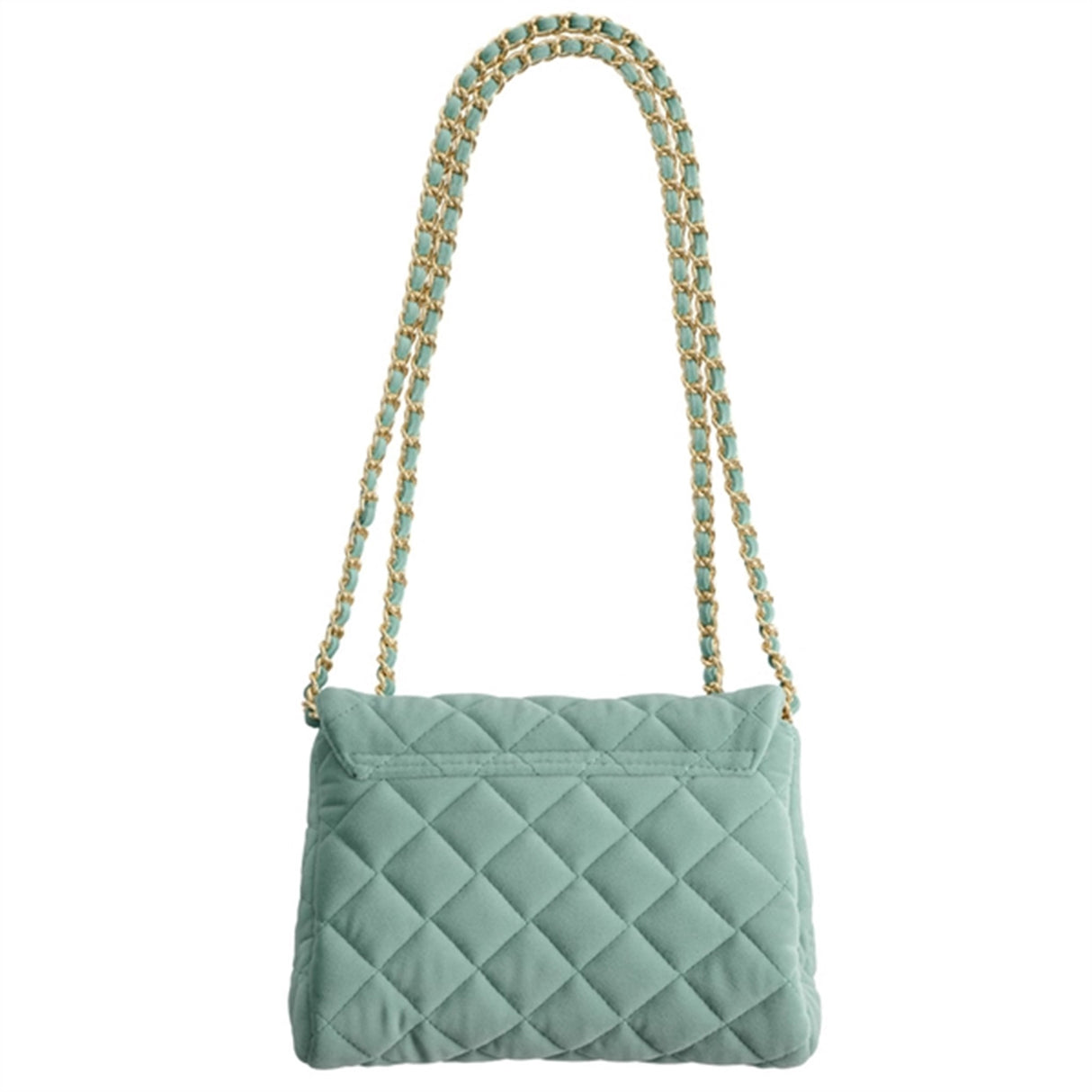 Milledeux Medium Velour Taske Nile Blue
