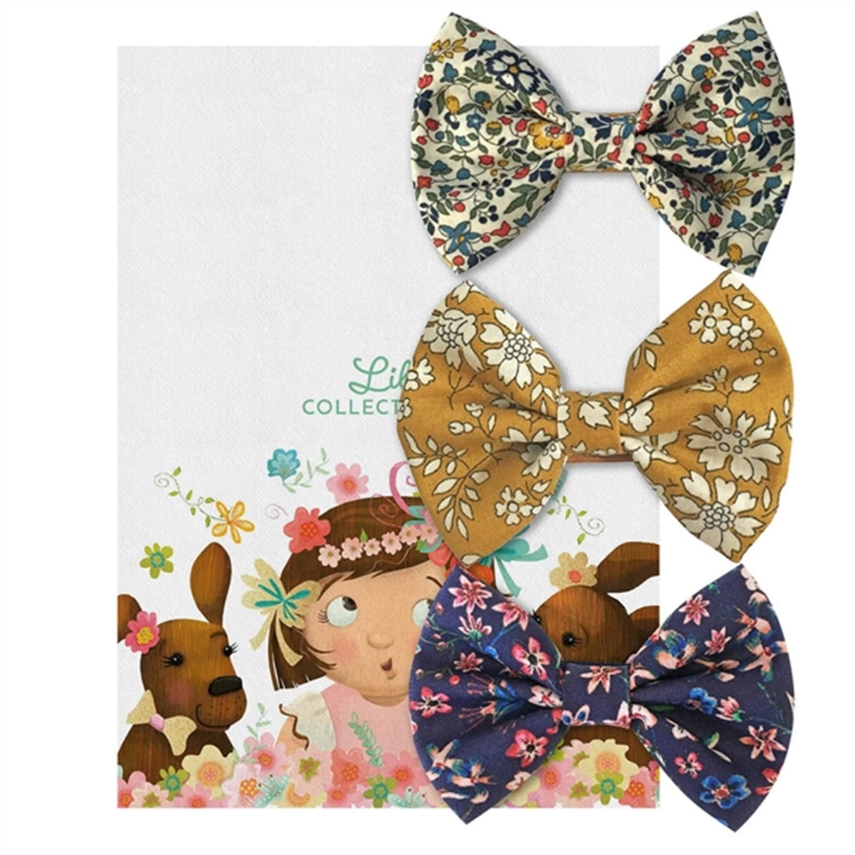 Milledeux Gaveæske Liberty Hårspænde 3 stk