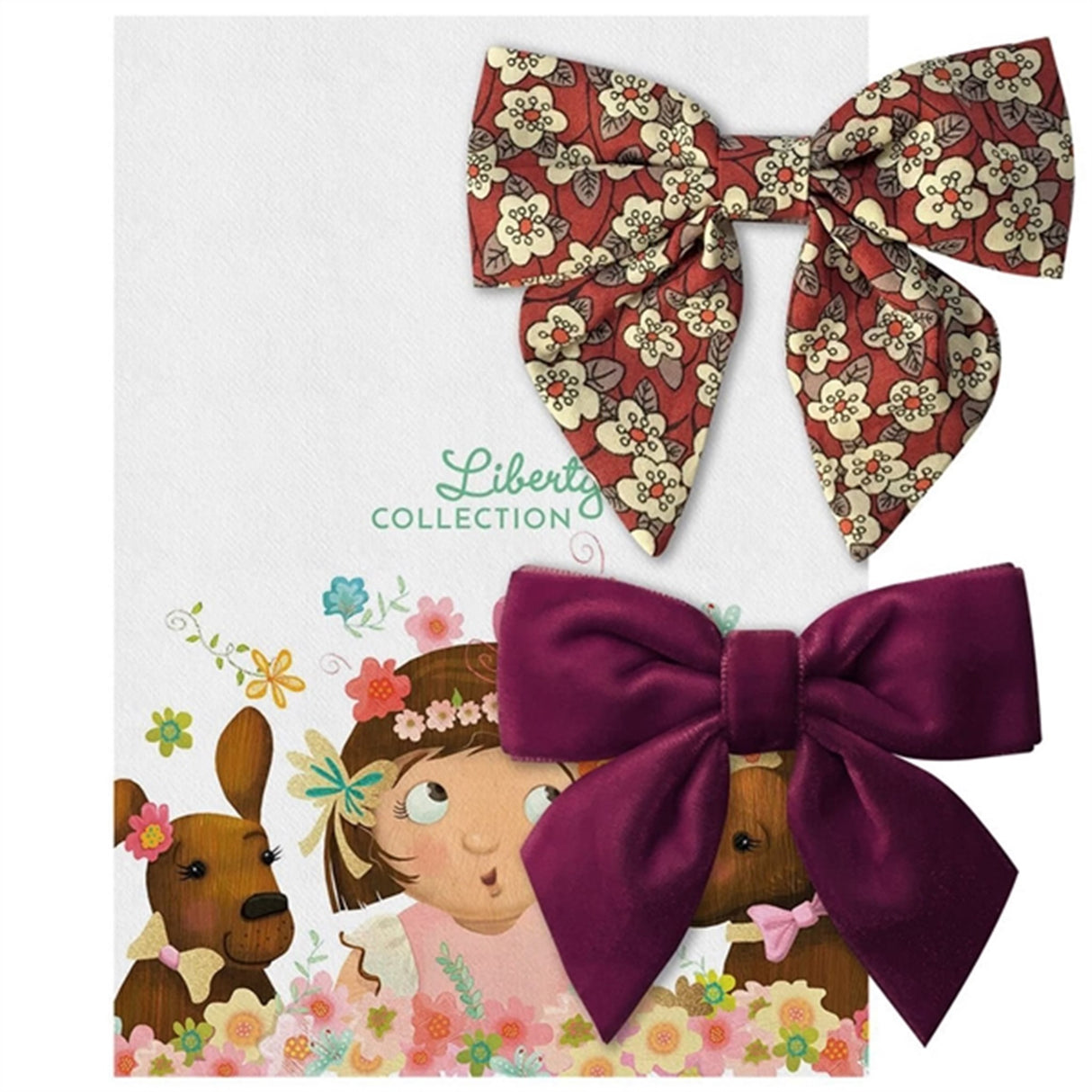 Milledeux Gaveæske Liberty Hårspænde 2 stk