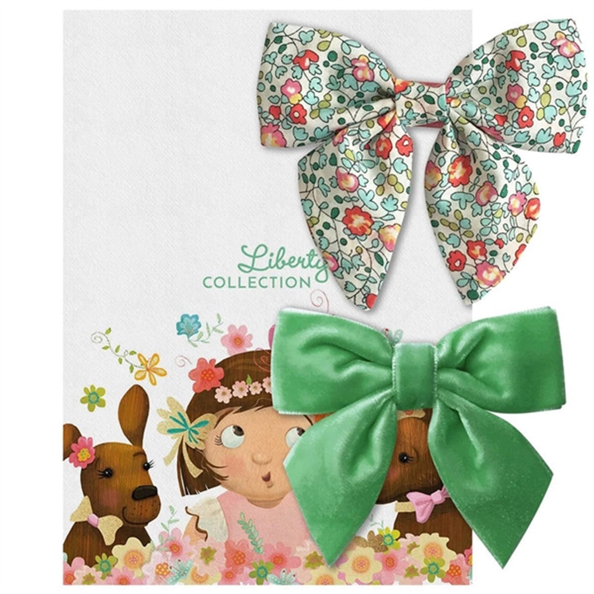 Milledeux Gaveæske Liberty Hårspænde 2 stk