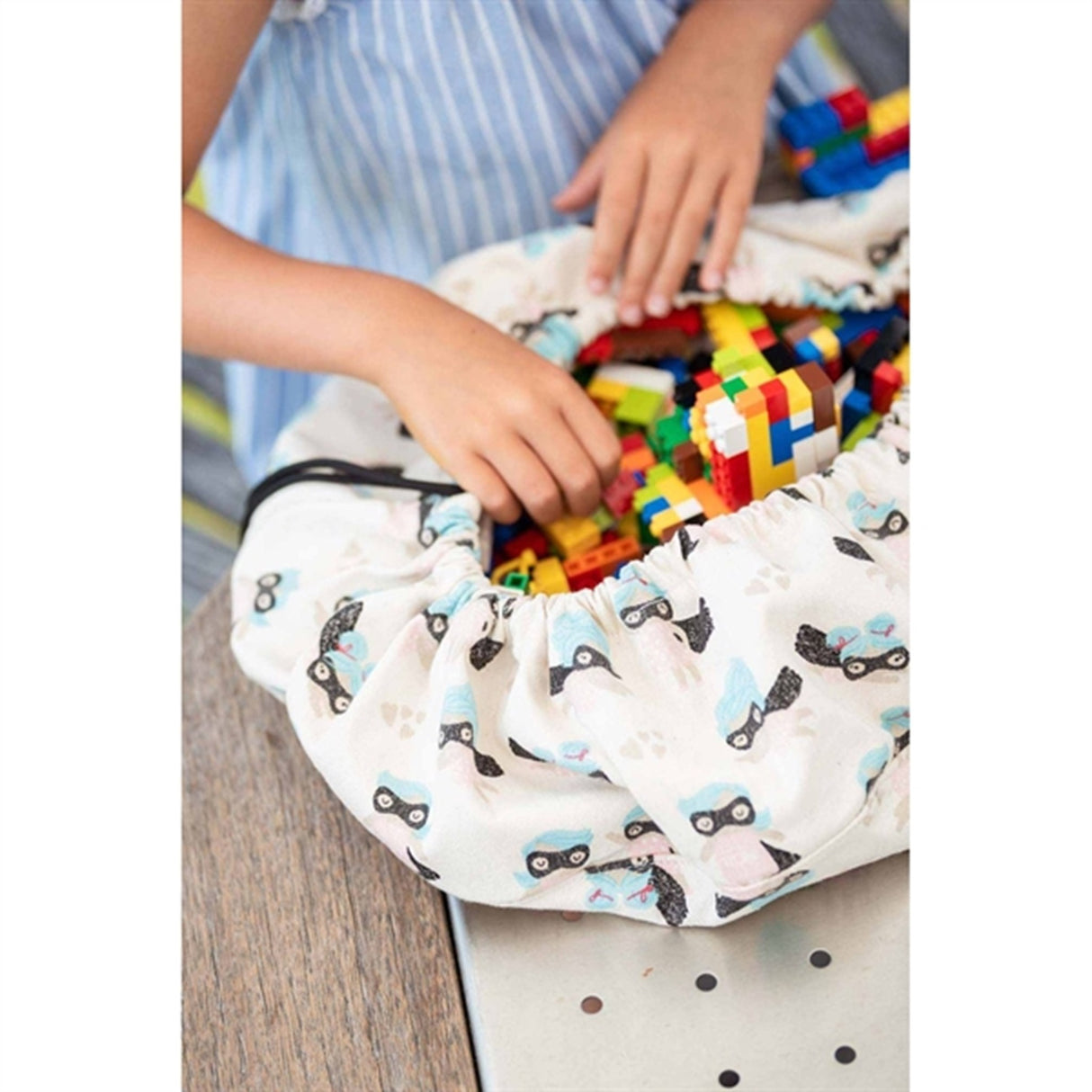 Play&Go Opbevaringspose Mini Supergirl