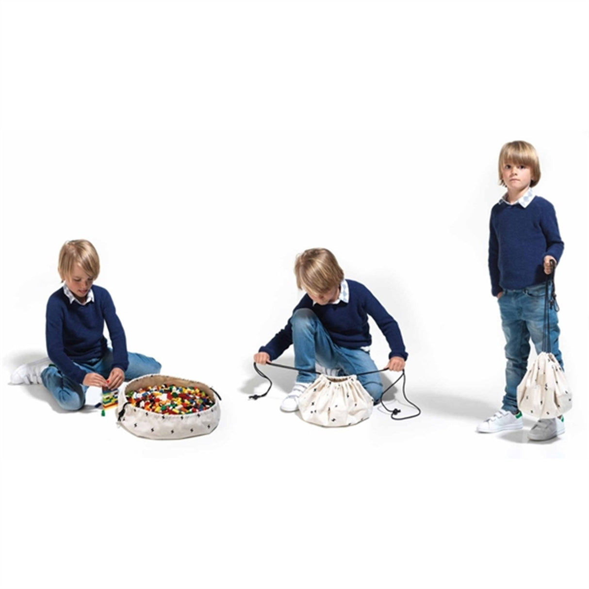 Play&Go Opbevaringspose Mini Thunderbolt