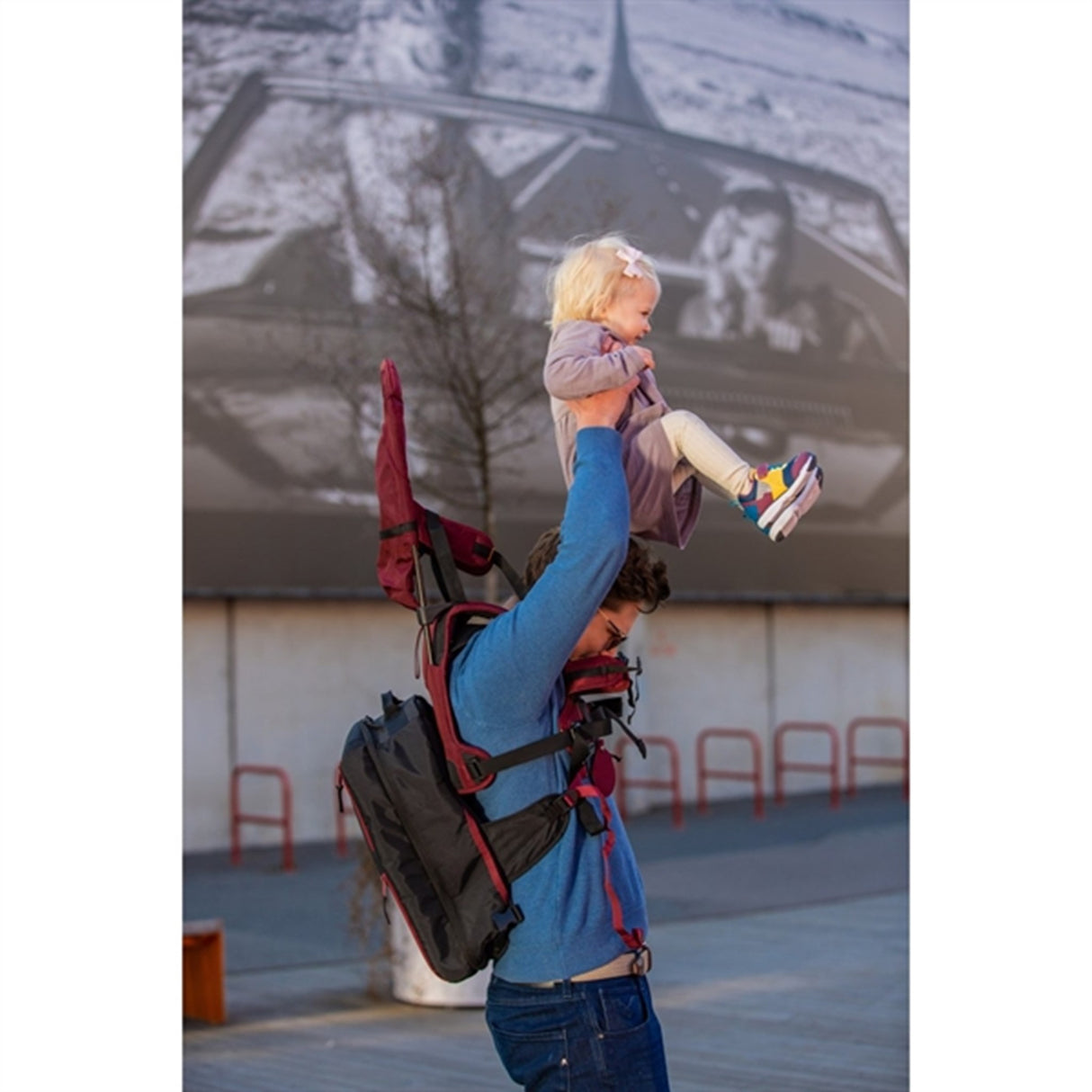 MiniMeis Rygsæk Burgundy