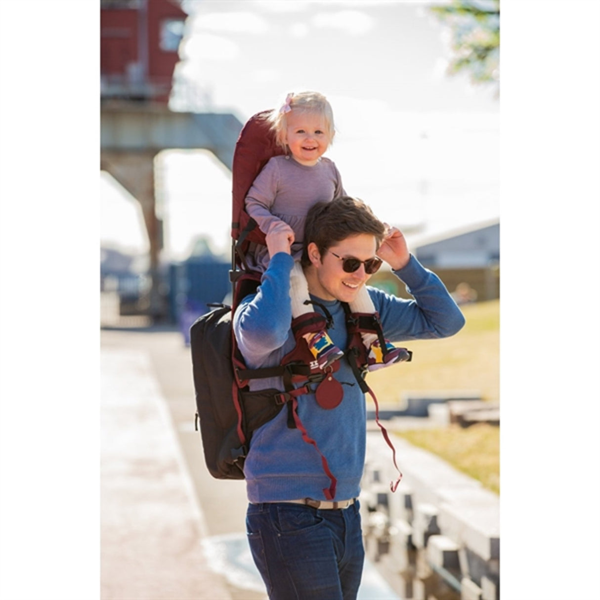 MiniMeis Rygsæk Burgundy