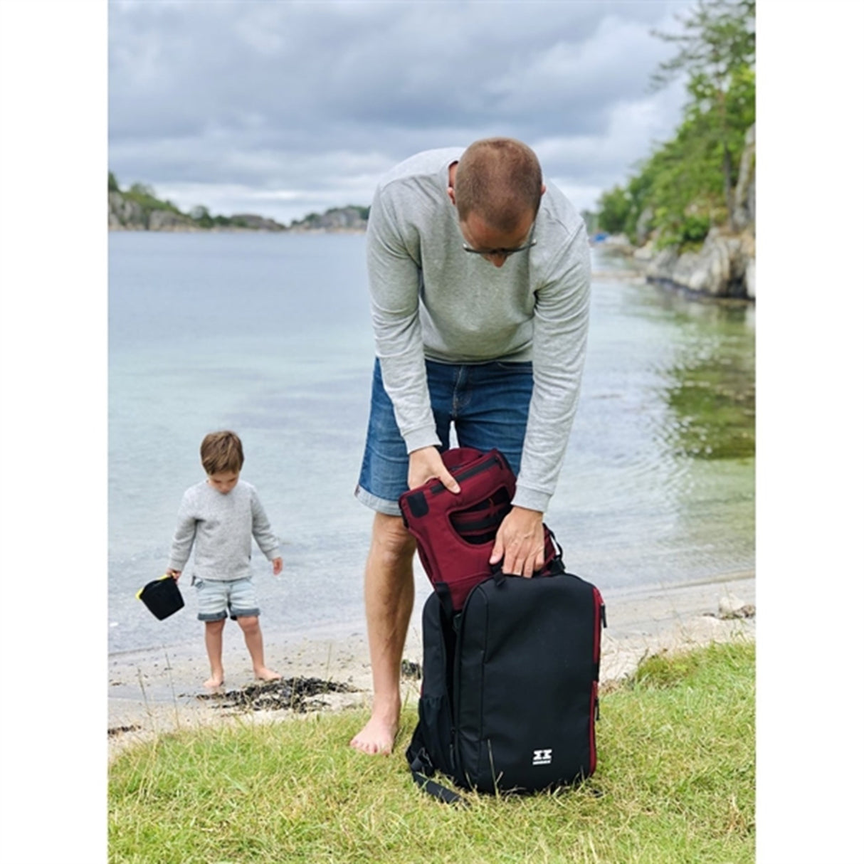 MiniMeis Rygsæk Burgundy