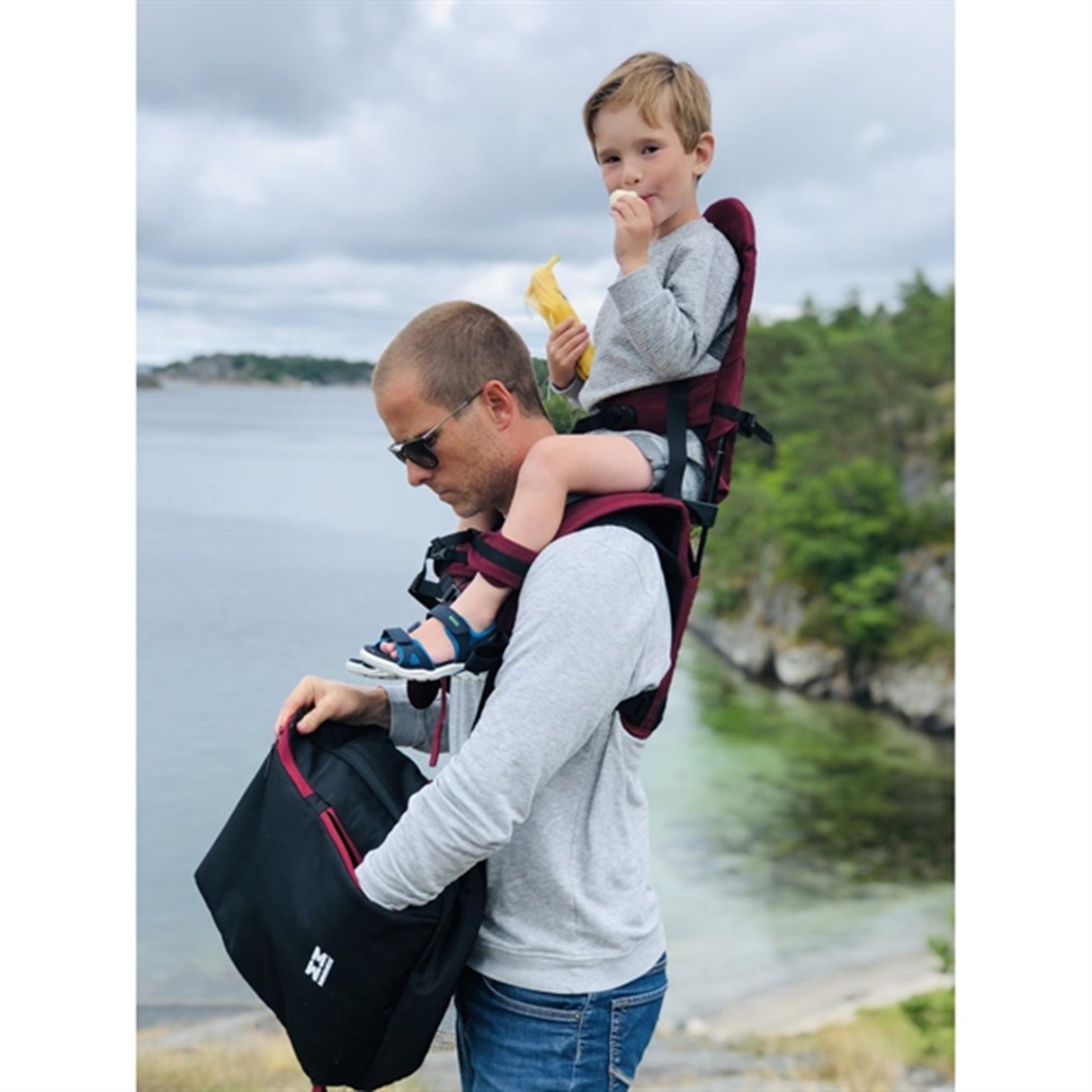 MiniMeis Rygsæk Burgundy