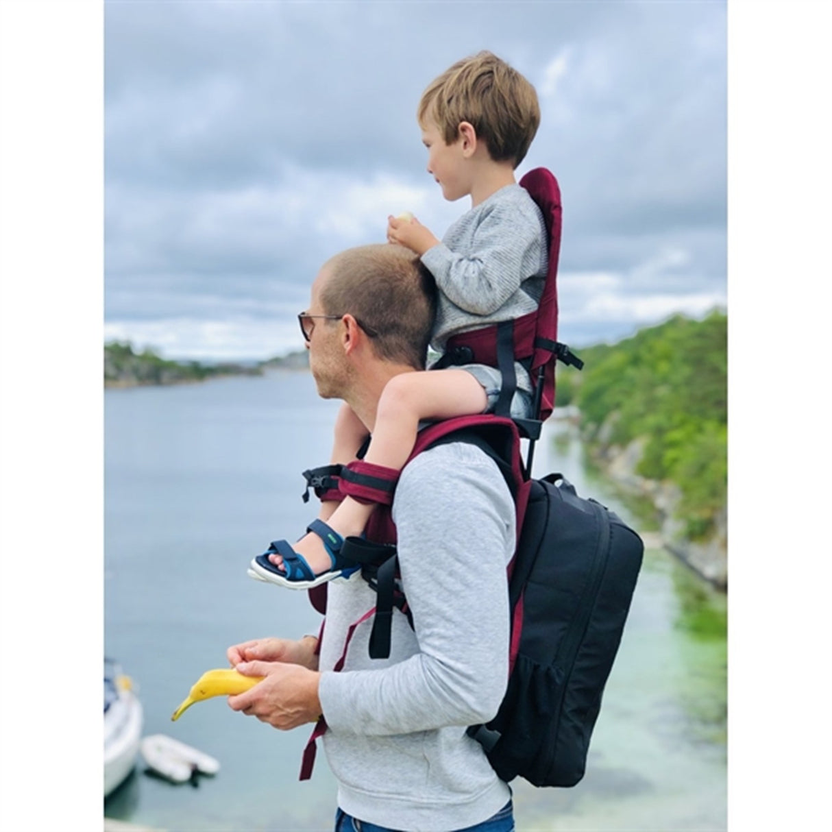 MiniMeis Rygsæk Burgundy