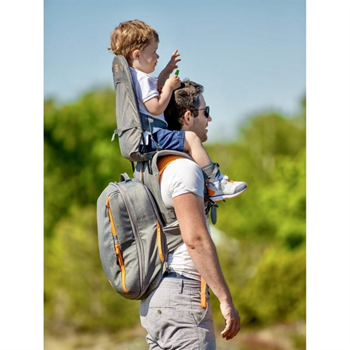 MiniMeis Rygsæk Grey Melange