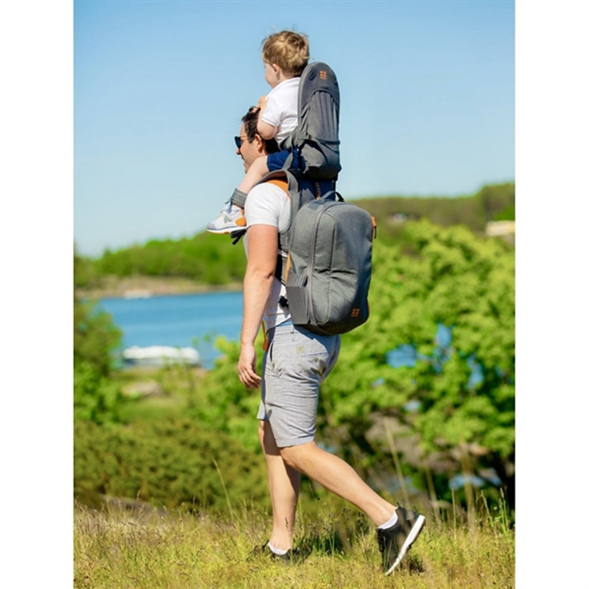 MiniMeis Rygsæk Grey Melange