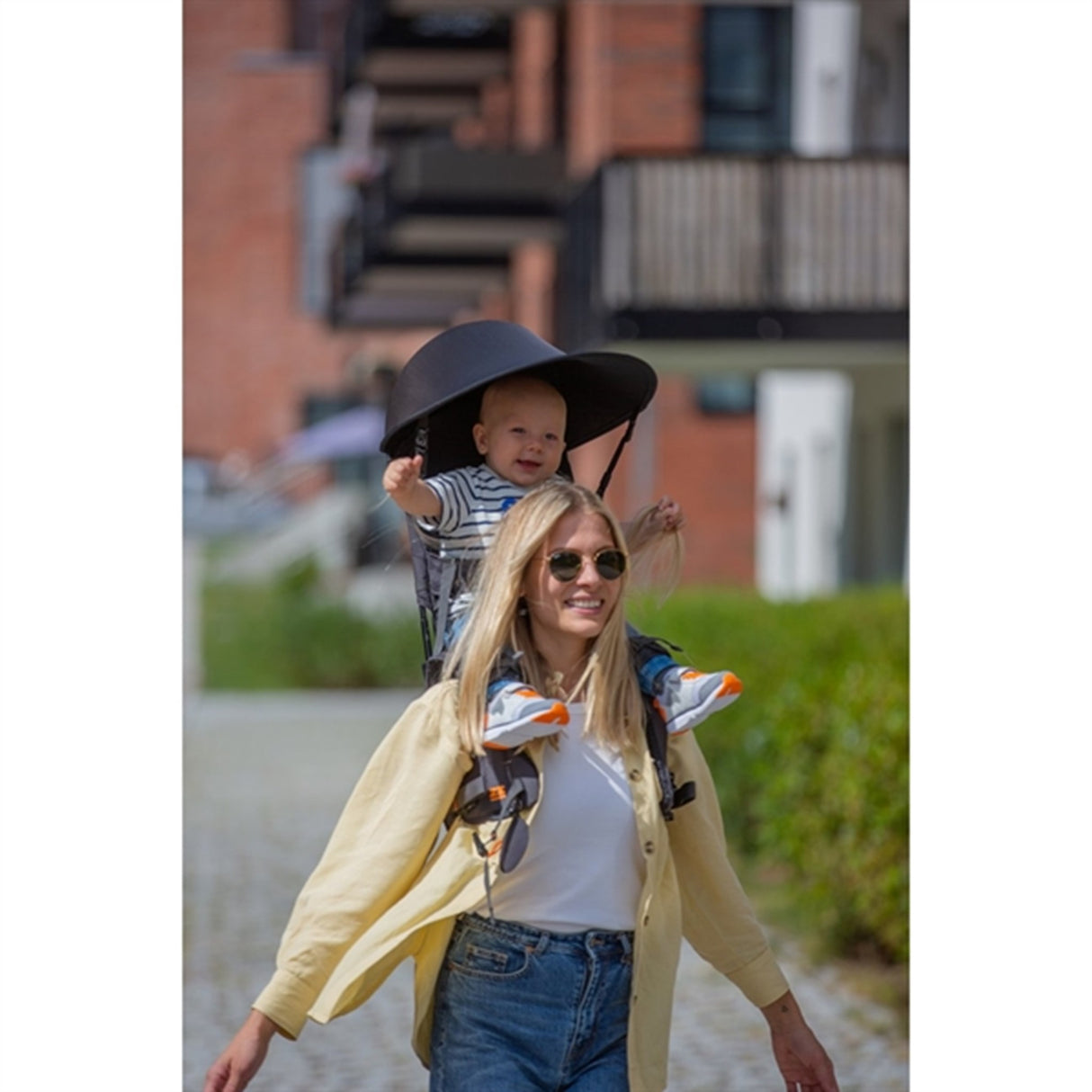 MiniMeis Solskærm Black