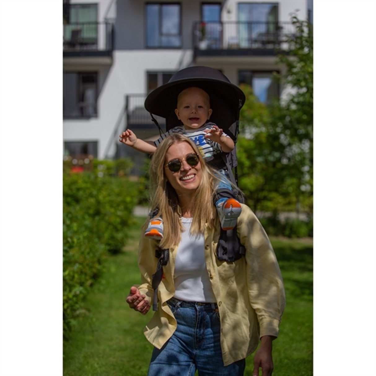 MiniMeis Solskærm Black