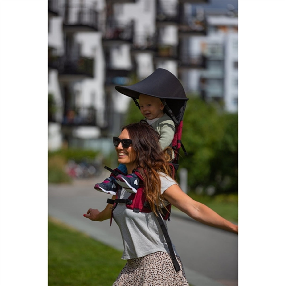 MiniMeis Solskærm Black