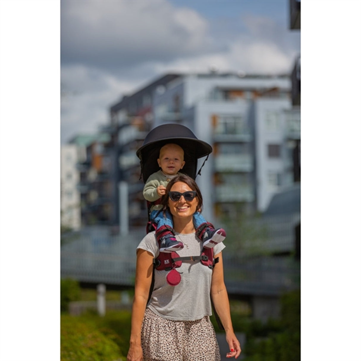 MiniMeis Solskærm Black