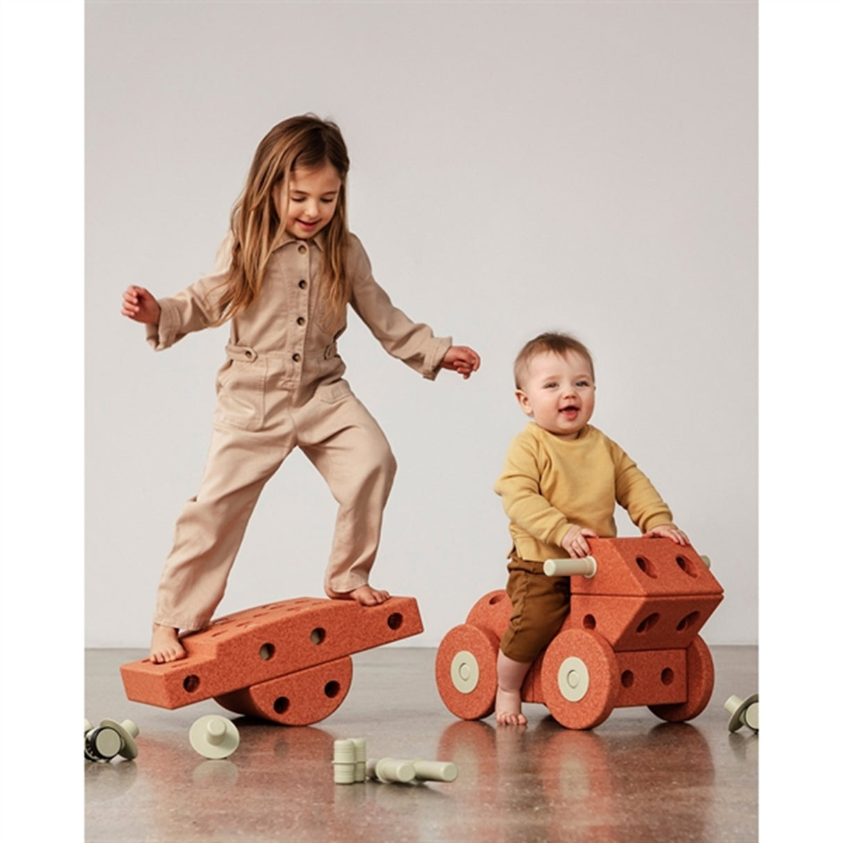 MODU Dreamer set Burnt Orange/Dusty Green