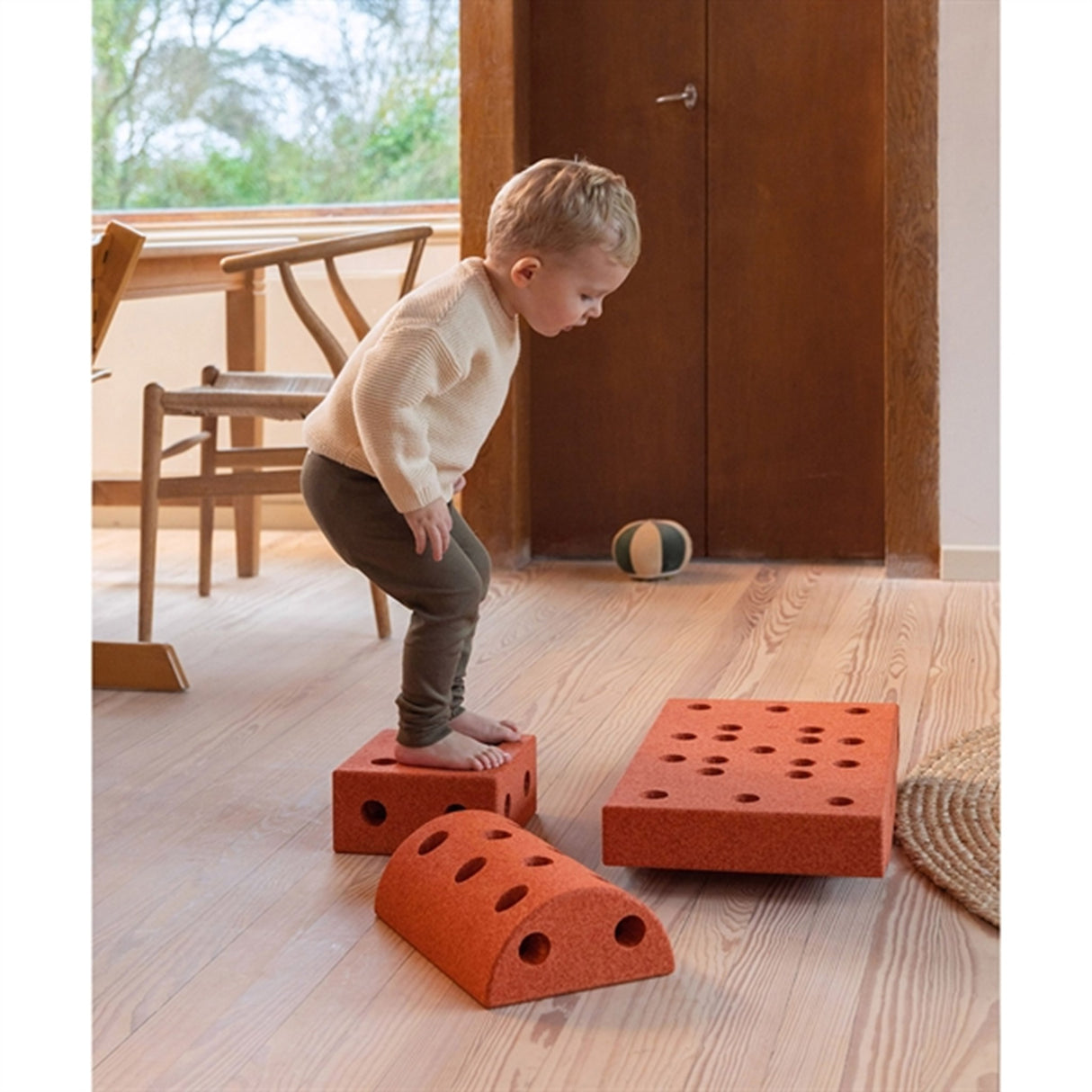 MODU Curiosity set Burnt Orange/Dusty Green