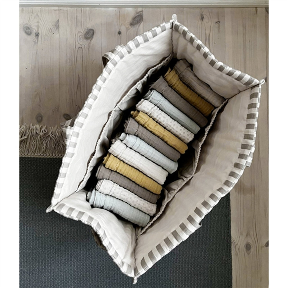 Pine Cone Pusletaske Mushroom Stripe