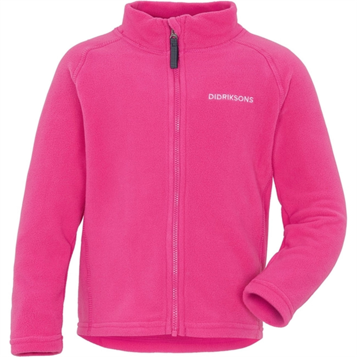 Didriksons Monte Plastic Pink Fleecejakke m. Lynlås