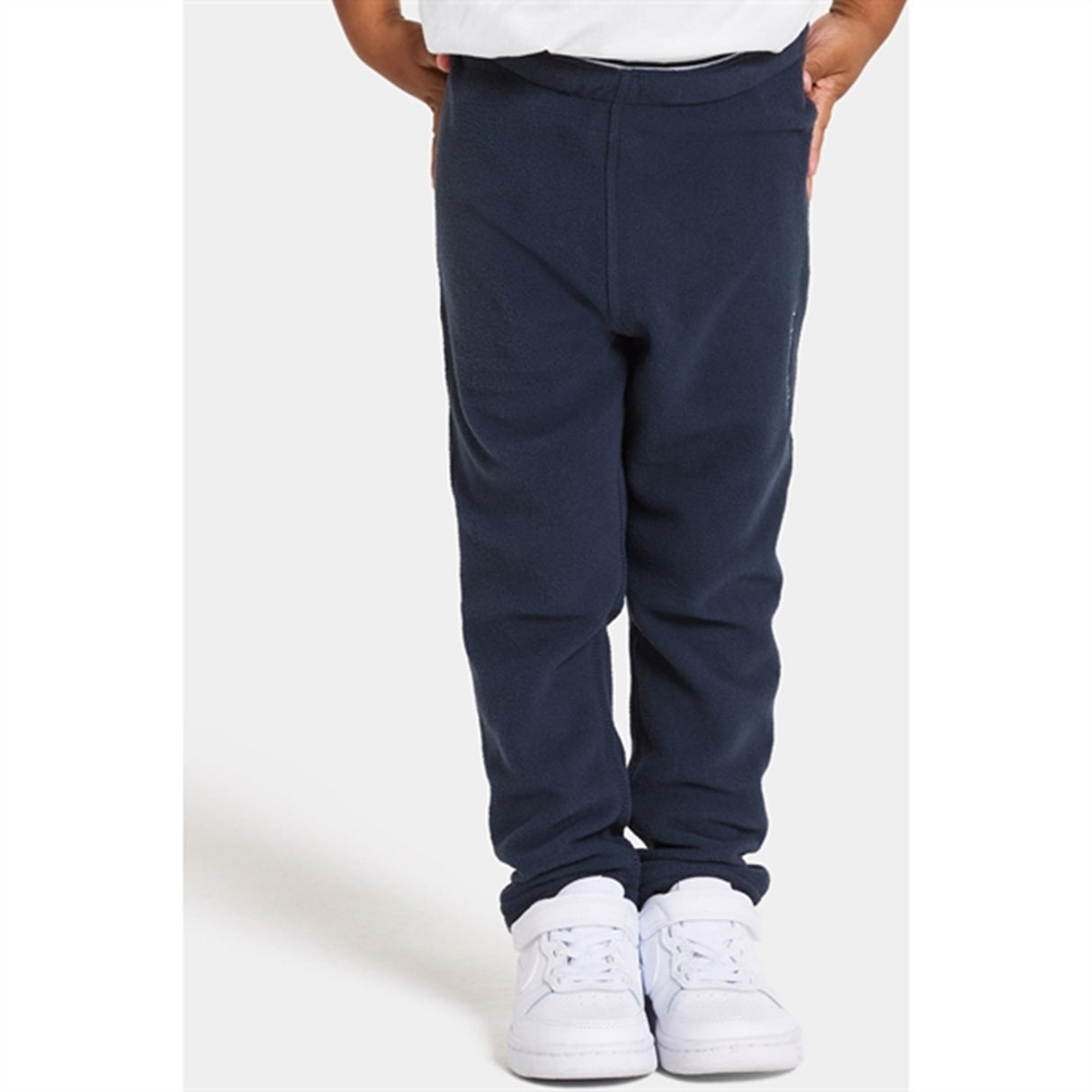 Didriksons Navy Monte Kids Fleece Bukser