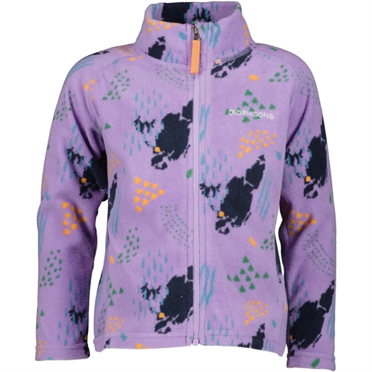 Didriksons Monte Grundsund Purple Fleecejakke