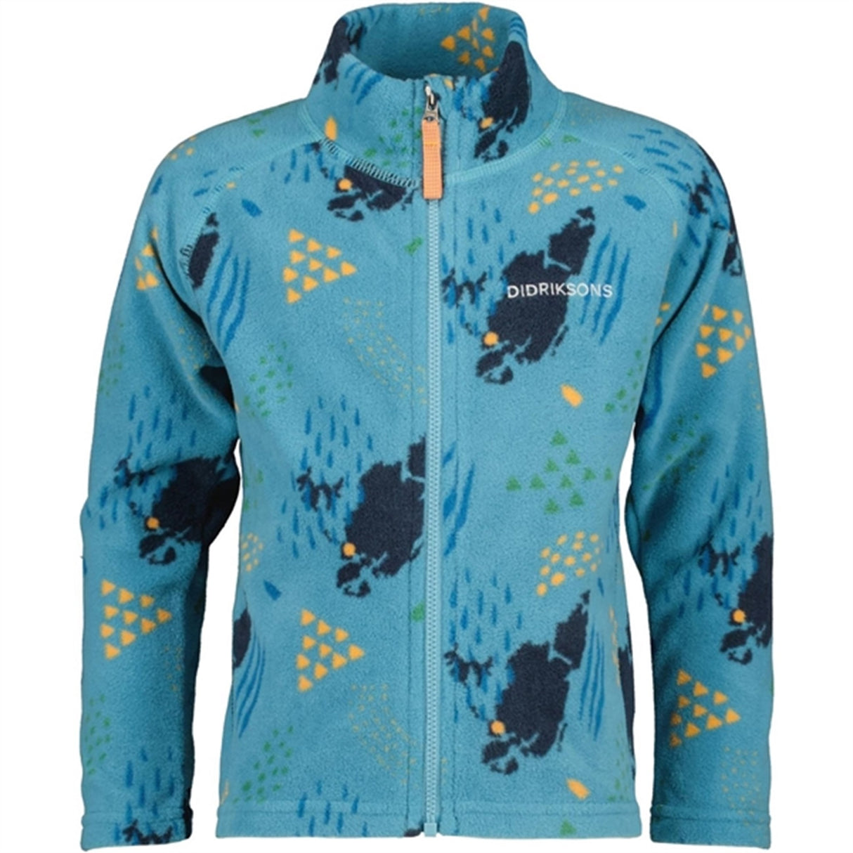 Didriksons Monte Grundsund Blue Fleecejakke