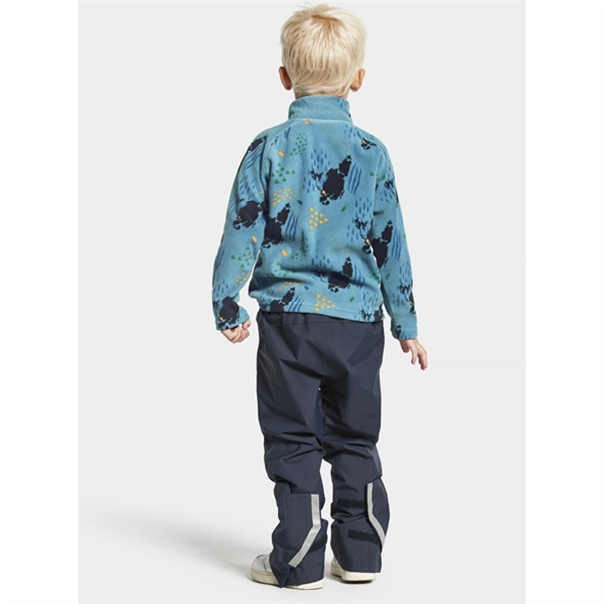 Didriksons Monte Grundsund Blue Fleecejakke
