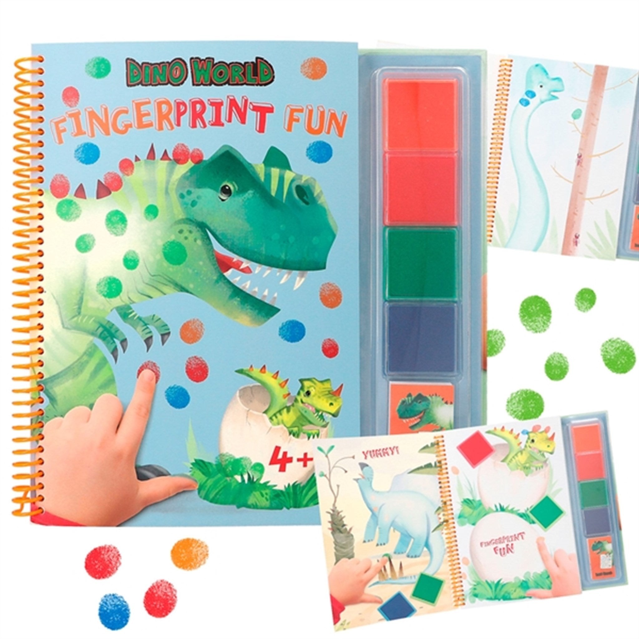 Dino World Fingerprint Fun Bog