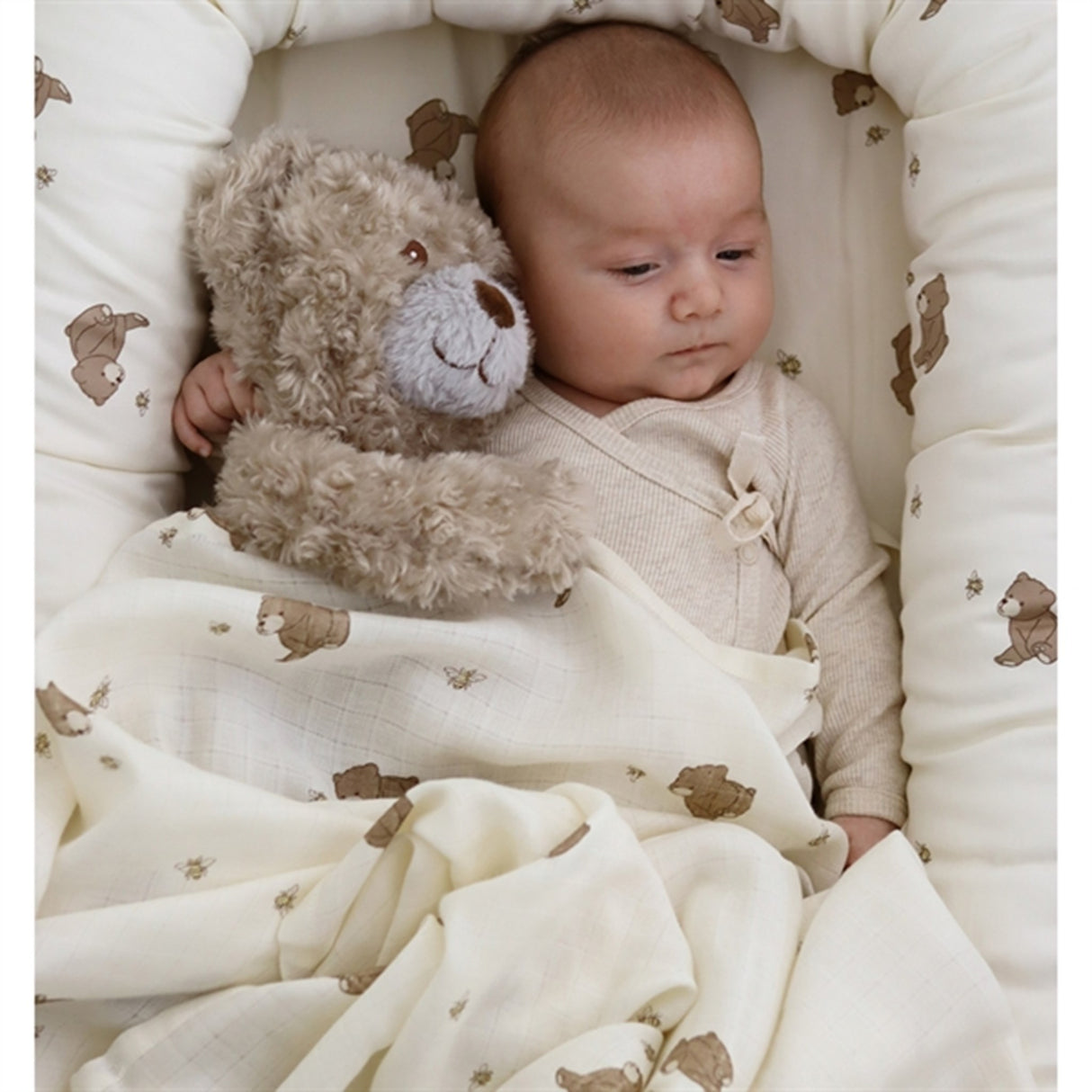 That's Mine Muslin Svøb Jana Bees and Bears