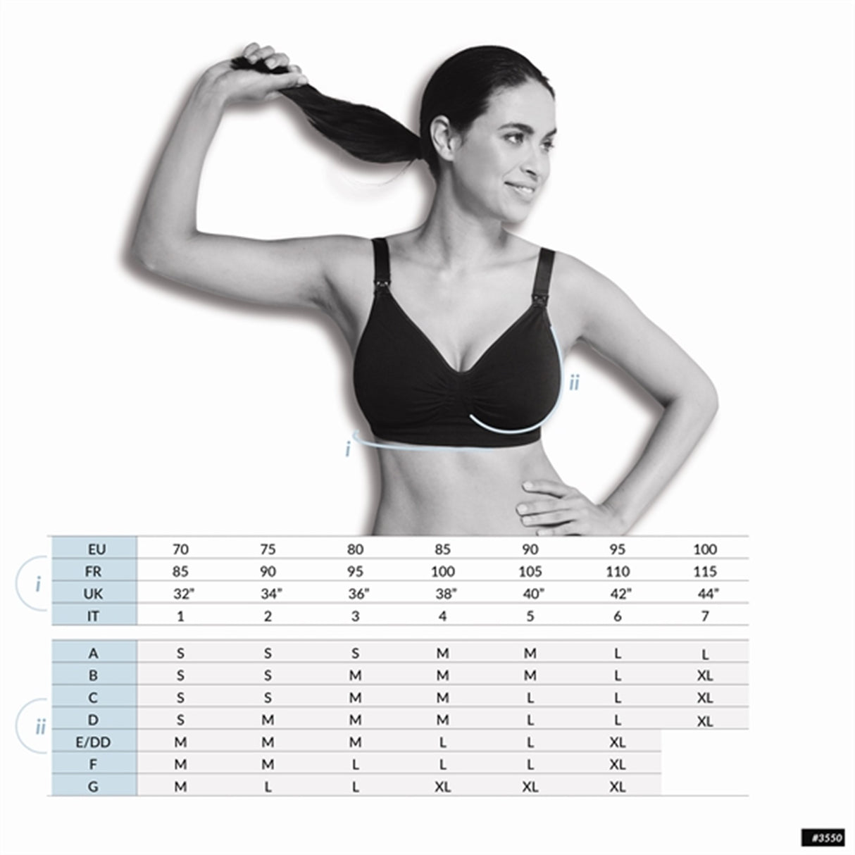 Carriwell Graviditets-BH Sort