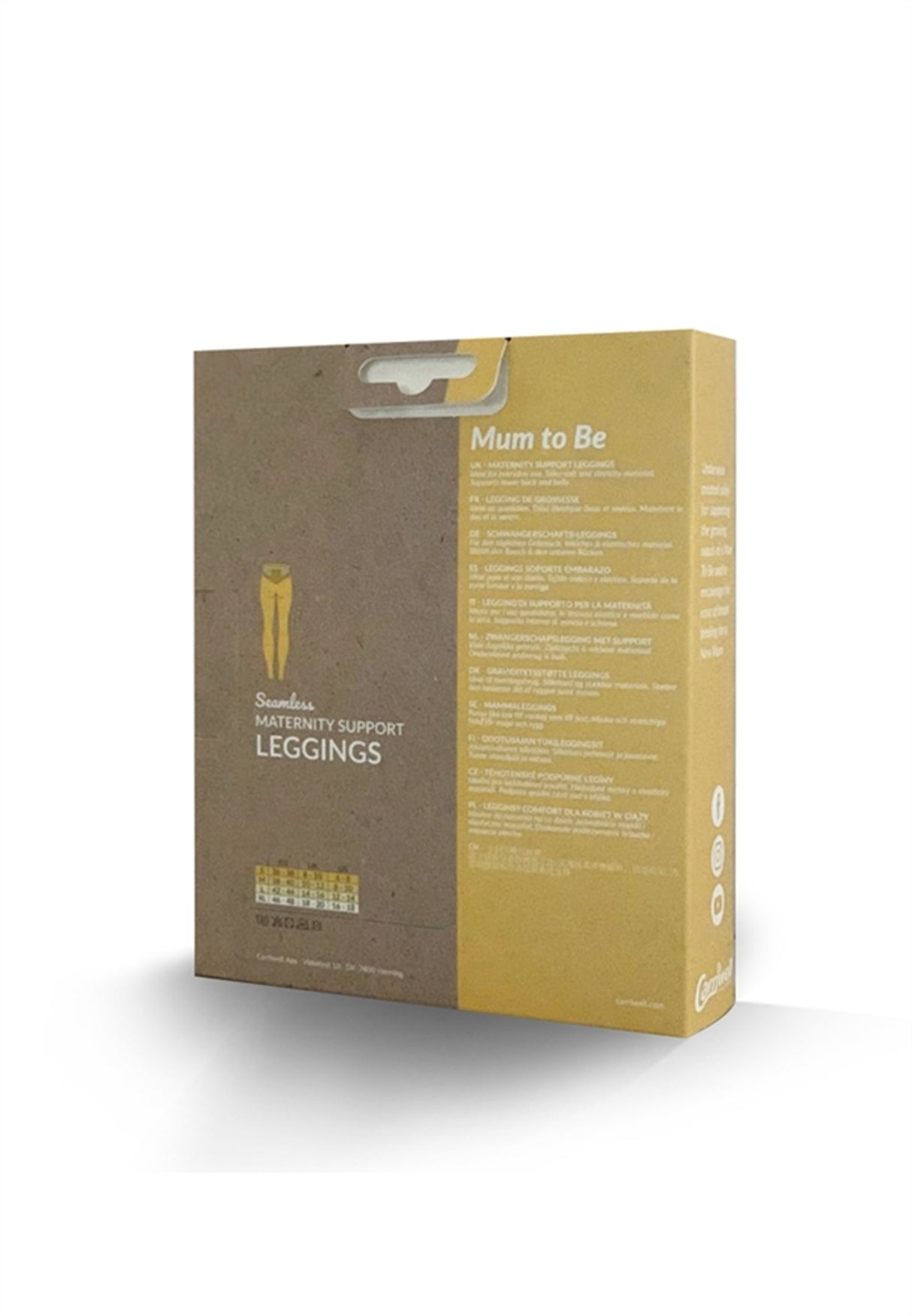 Carriwell Graviditets Leggings Sort