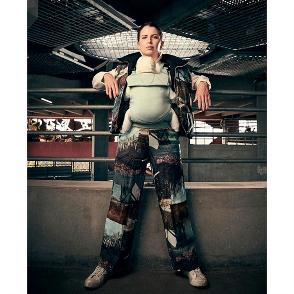 Najell Baby Carrier Easy Soft Pistachio Green