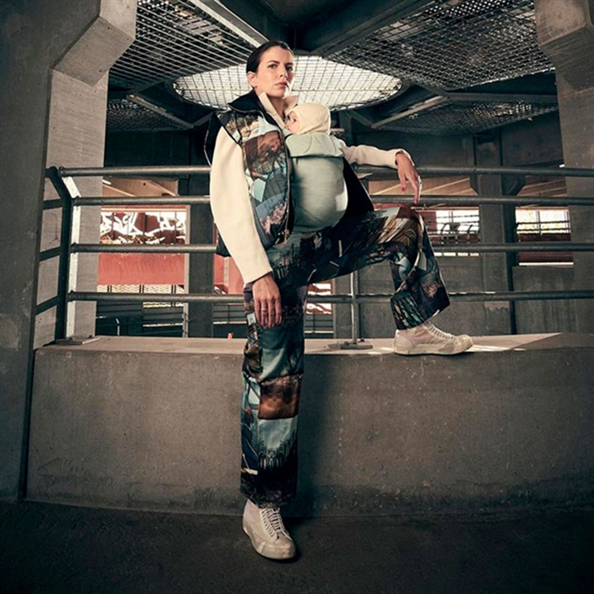 Najell Baby Carrier Easy Soft Pistachio Green