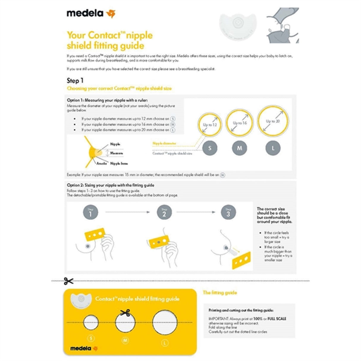medela Contact Ammebrikker 16 mm 2-Pak