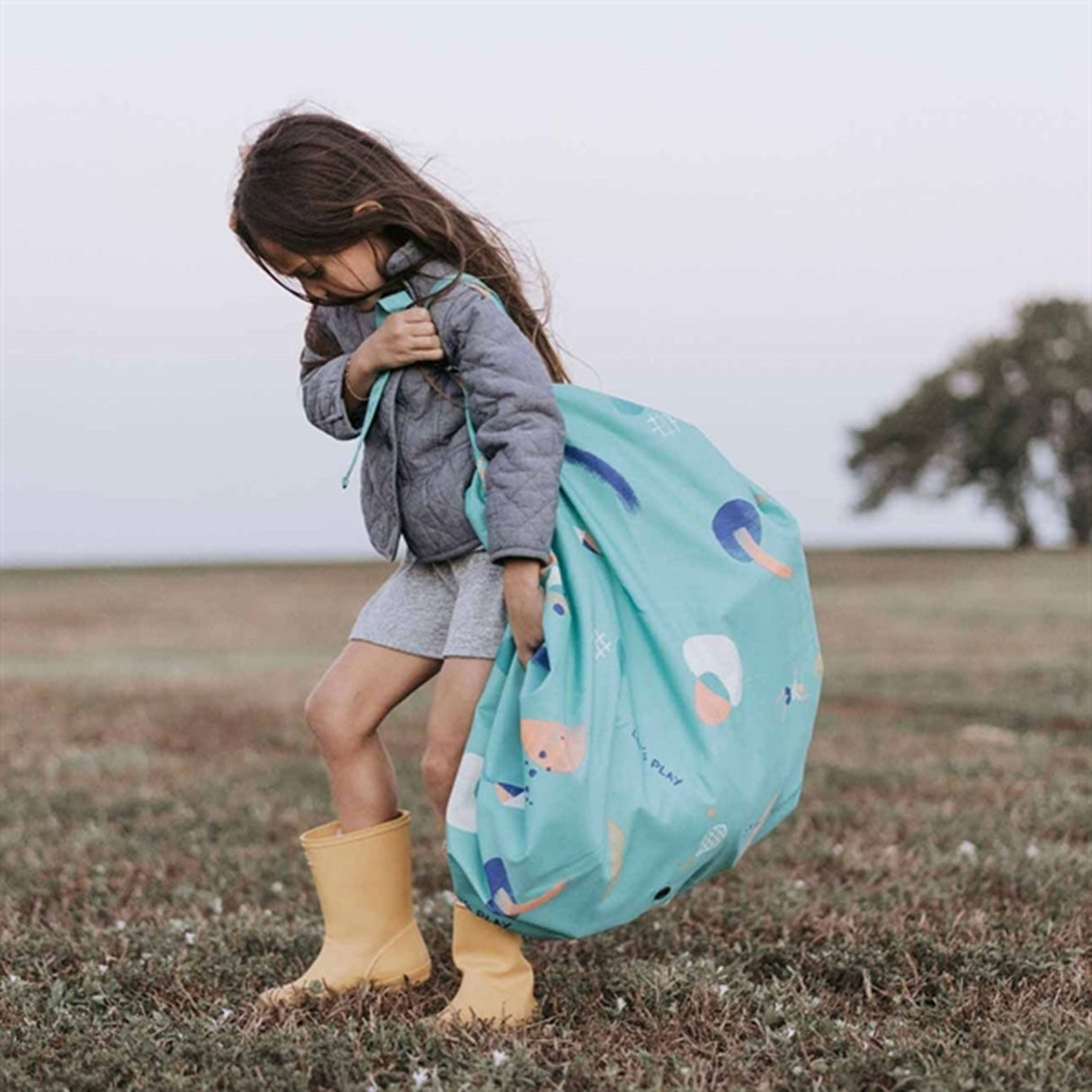 Play&Go 2-i-1 Legetæppe Outdoor Play