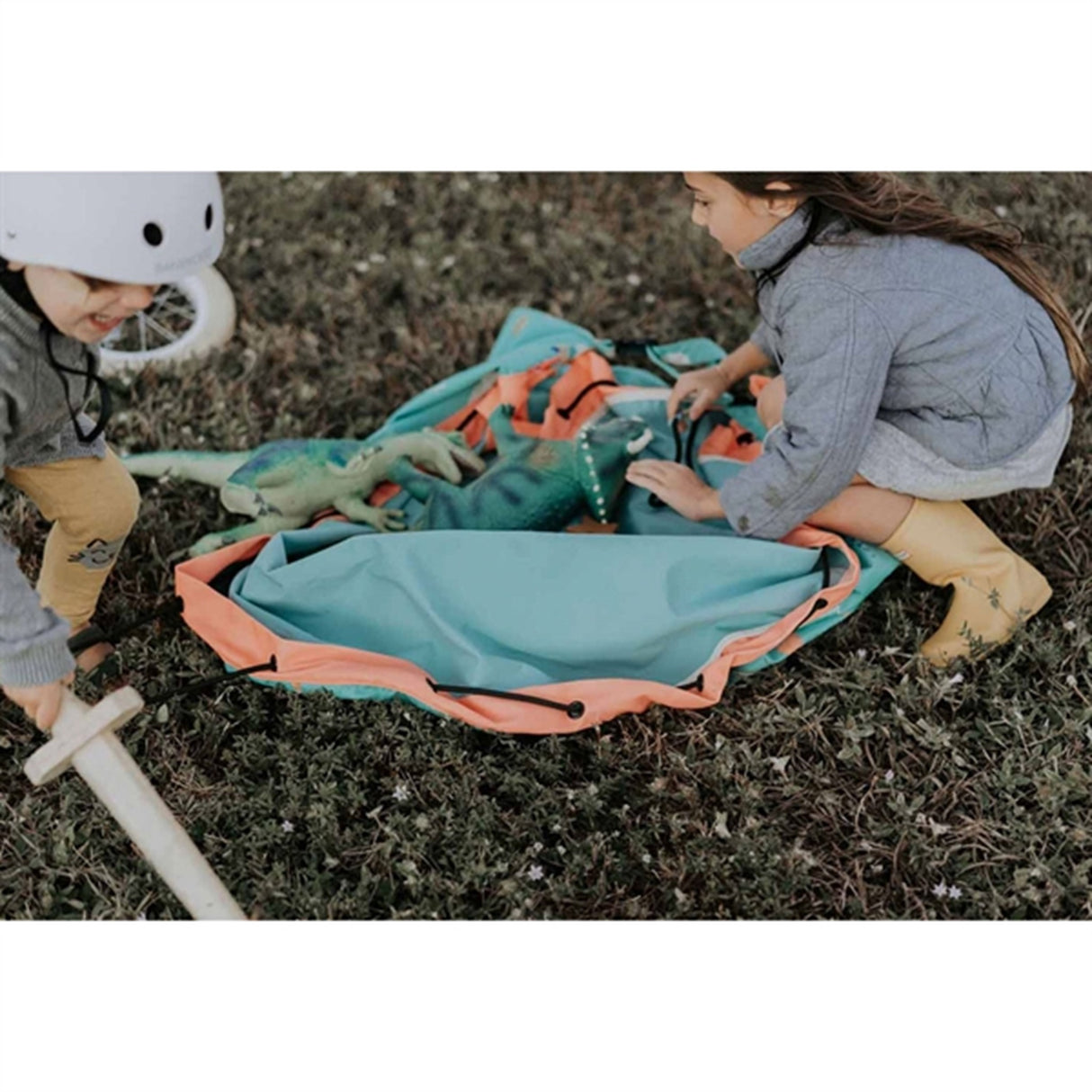 Play&Go 2-i-1 Legetæppe Outdoor Play