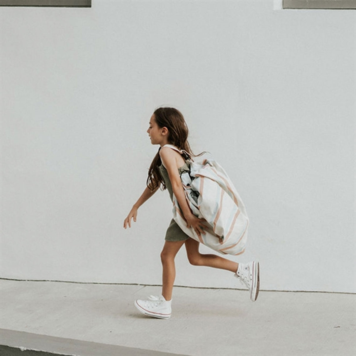 Play&Go 2-i-1 Legetæppe Outdoor Stripes