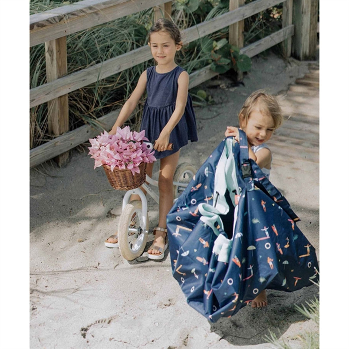 Play&Go 2-i-1 Legetæppe Outdoor Surf