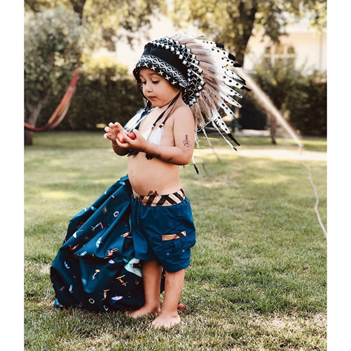 Play&Go 2-i-1 Legetæppe Outdoor Surf