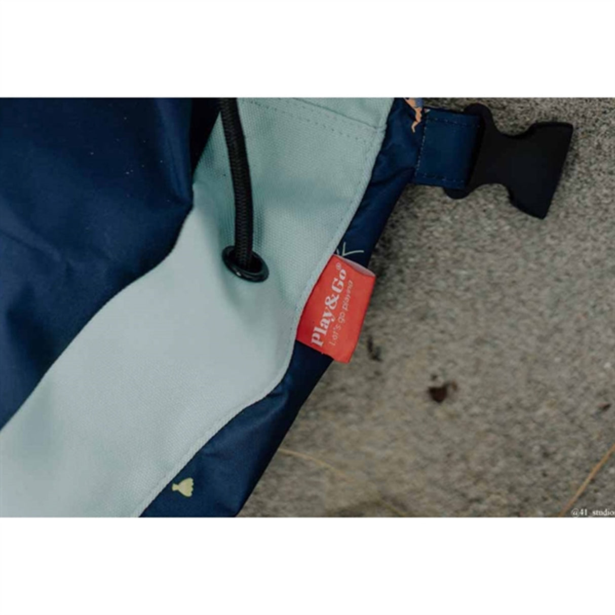 Play&Go 2-i-1 Legetæppe Outdoor Surf