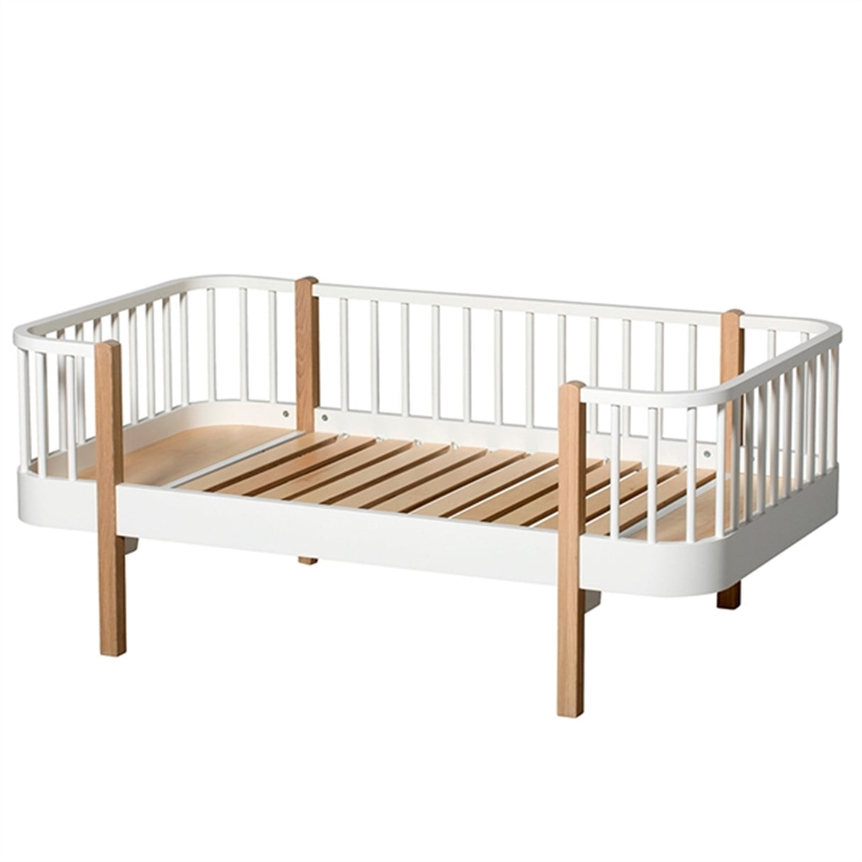 Oliver Furniture Wood Junior Sofaseng Hvid/Eg