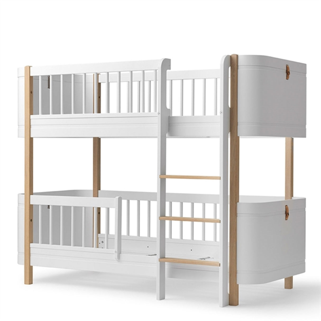 Oliver Furniture Wood Mini+ Køjeseng Hvid/Eg