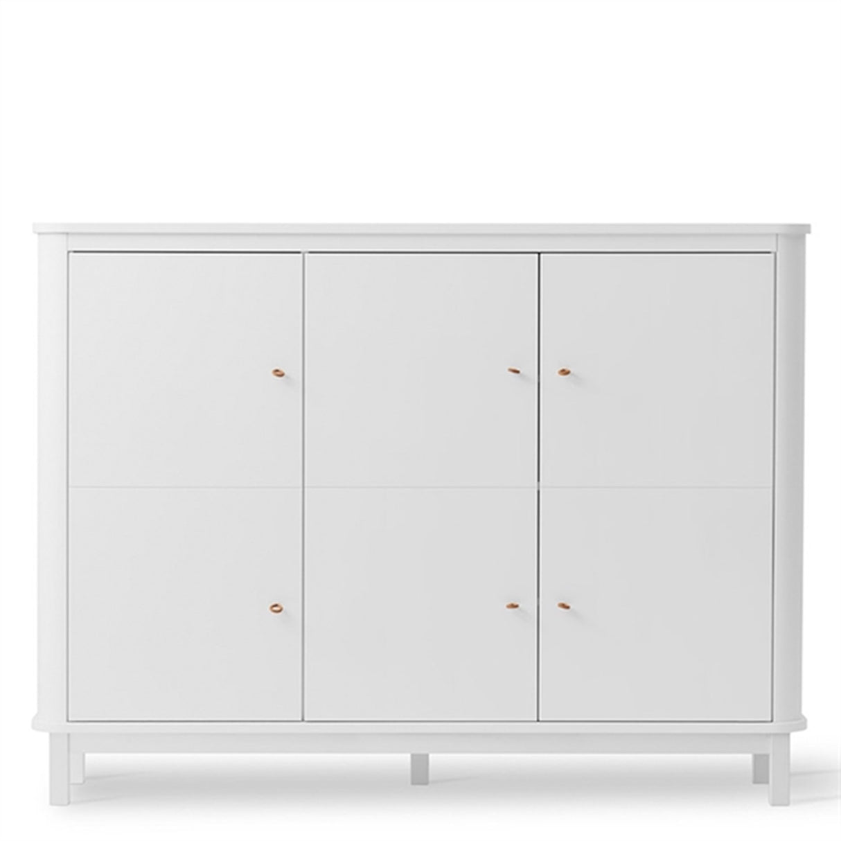 Oliver Furniture Wood Multiskab 3 Døre Hvid