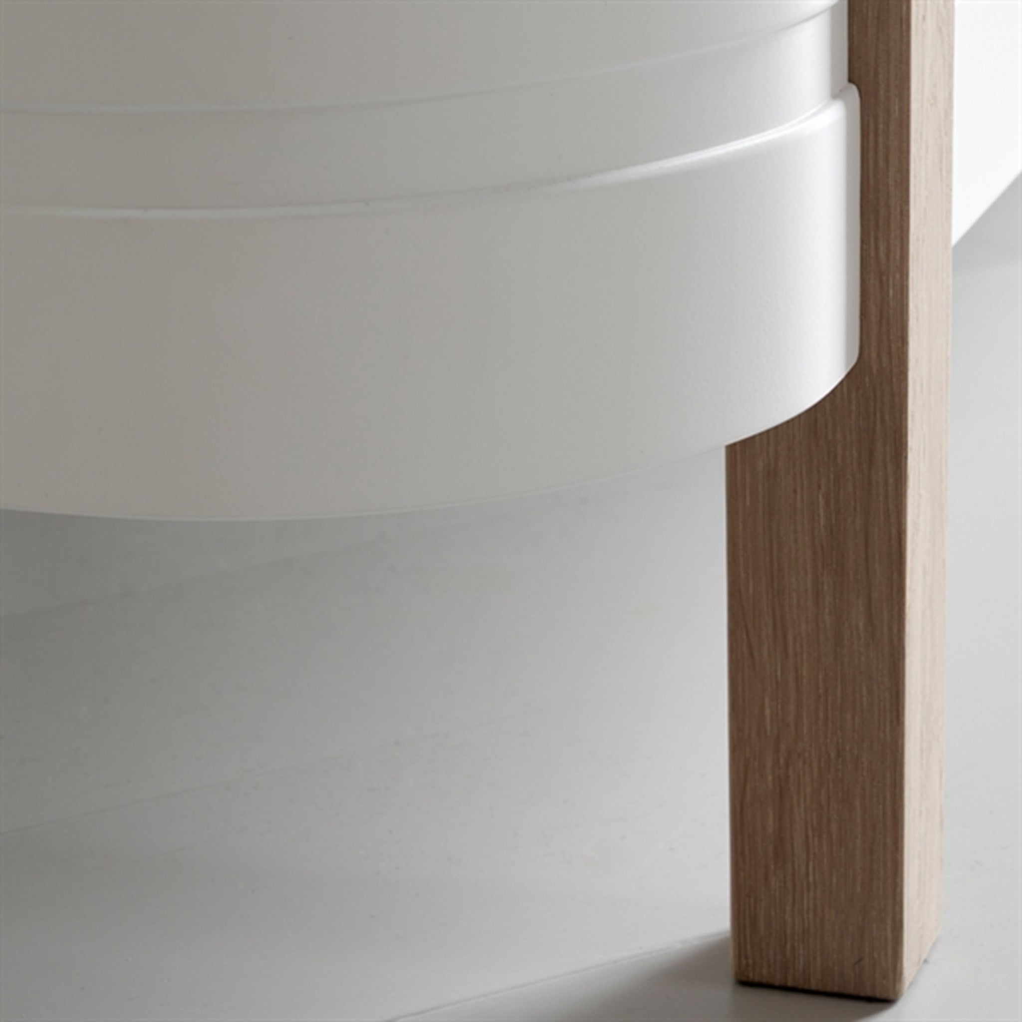 Oliver Furniture Wood Mini+ Tremmeseng Hvid/Eg 6