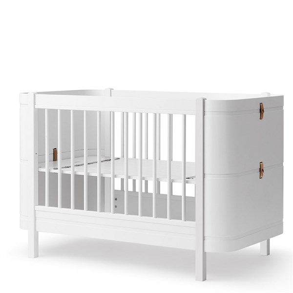 Oliver Furniture Wood Mini+ Tremmeseng inkl. Junior Kit Hvid